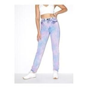 American Apparel Women's Jeans High Waist Mom Rainbow Sz. 33 NWT